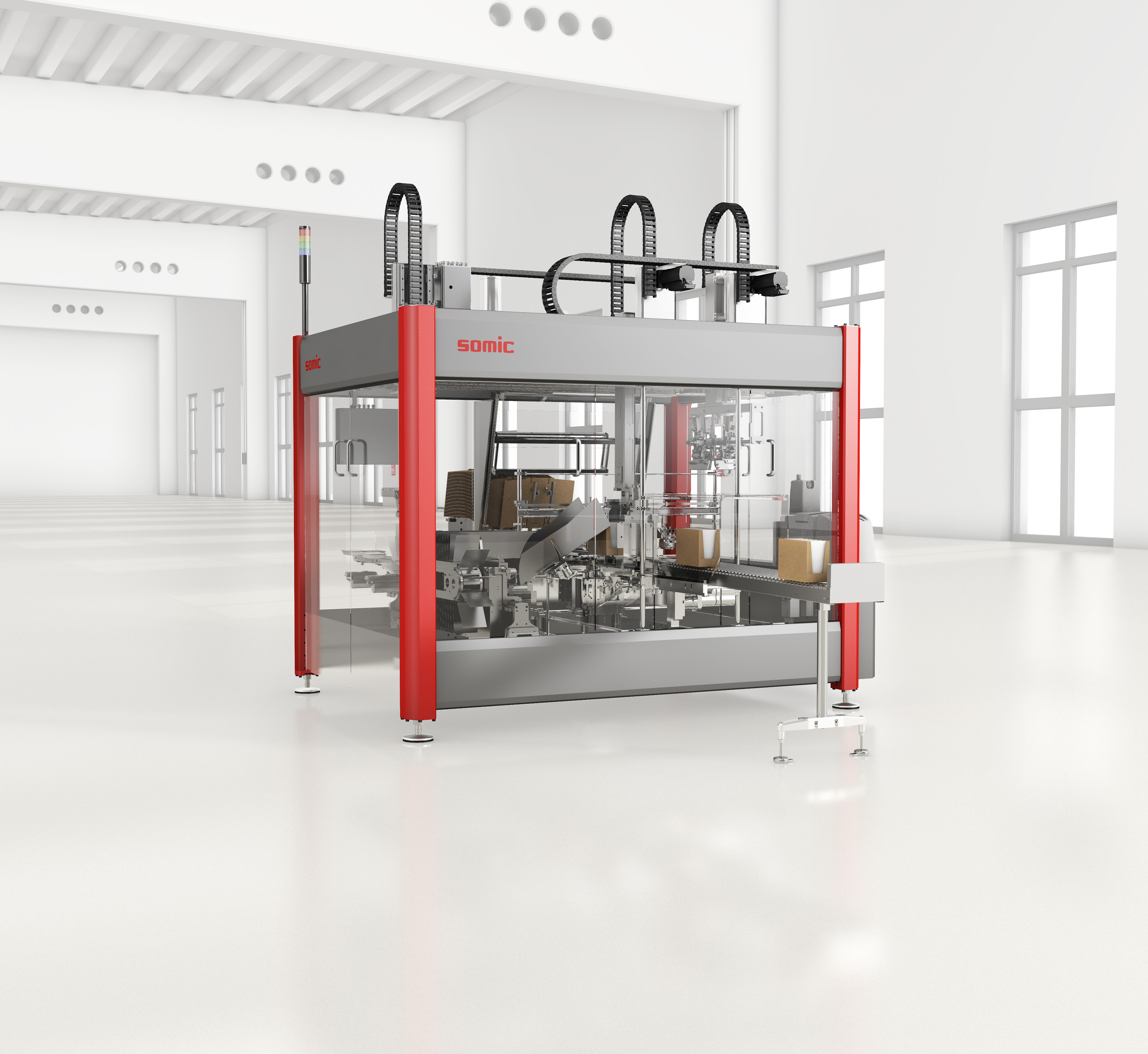 SOMIC stellt neue Kompaktmaschine ReadyPack vor